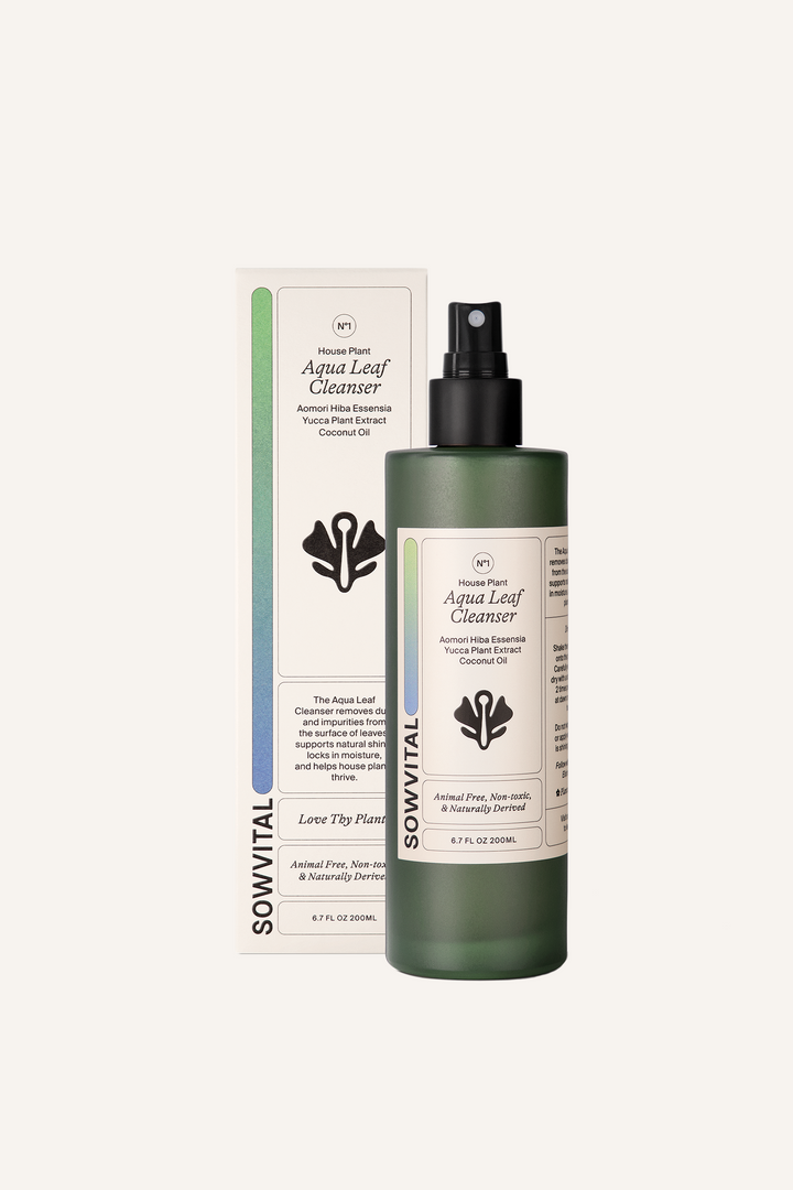 Sowvital Houseplant Aqua Leaf Cleanser