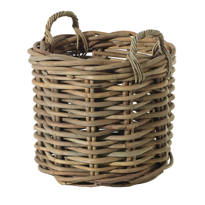 Cylindrical Basket with Handles