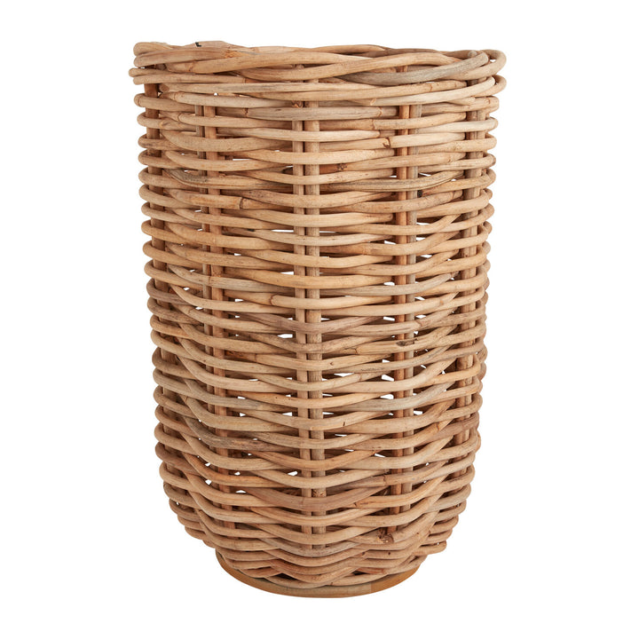 Tall Rattan Basket