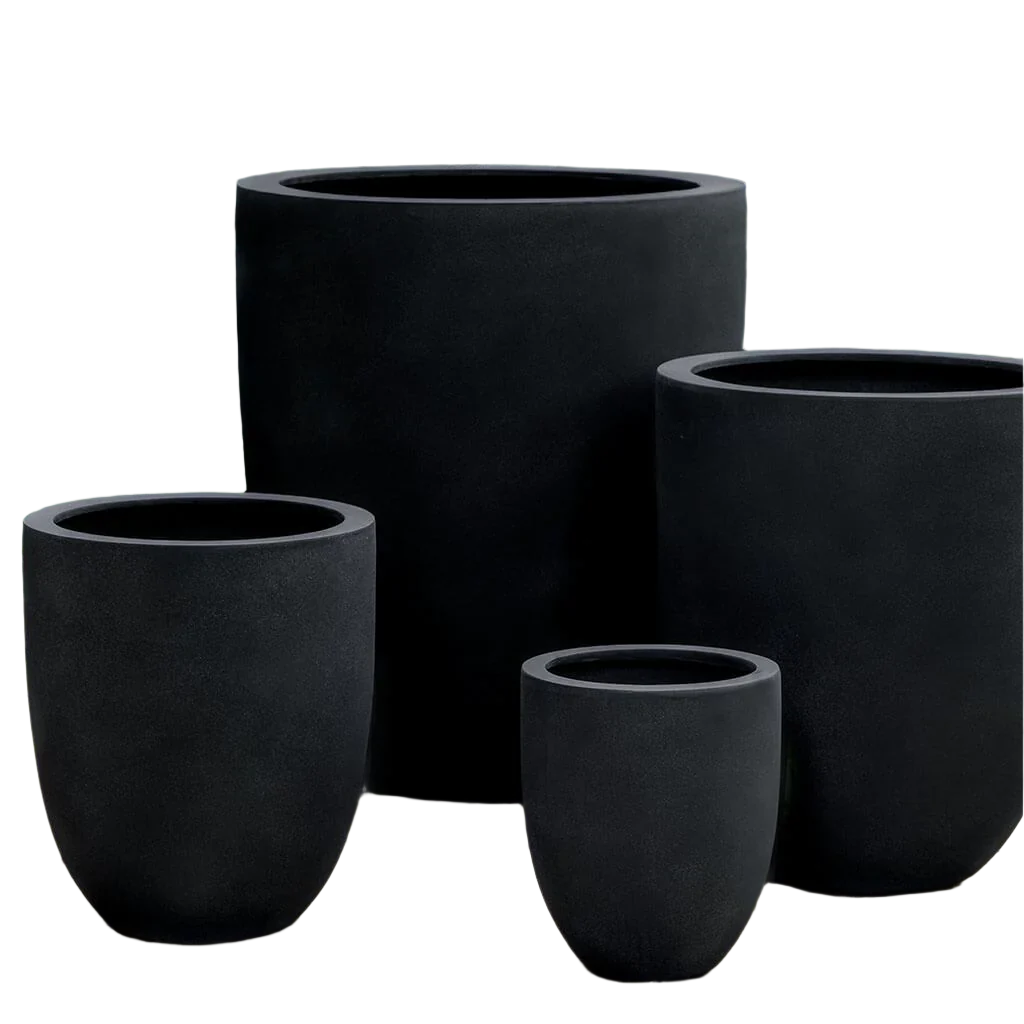 extra large round planter pots Fiberglass Round Planter