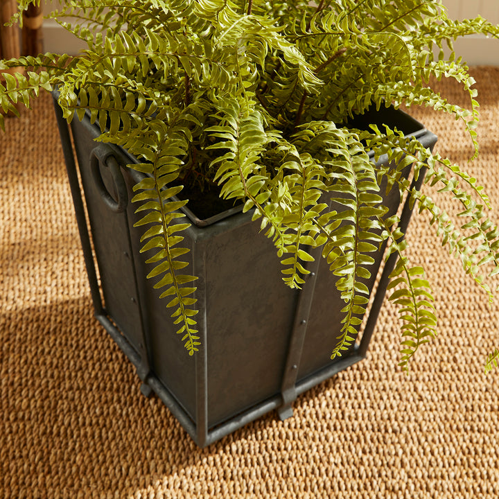 Tapered Iron Planter