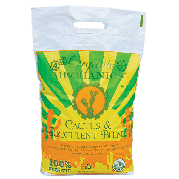 organic succulent fertilizer Organic Mechanics Cactus & Succulent Potting Soil – The Old Yew Plant Shop