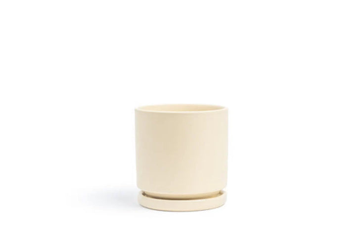 Cylinder Pot with Saucer