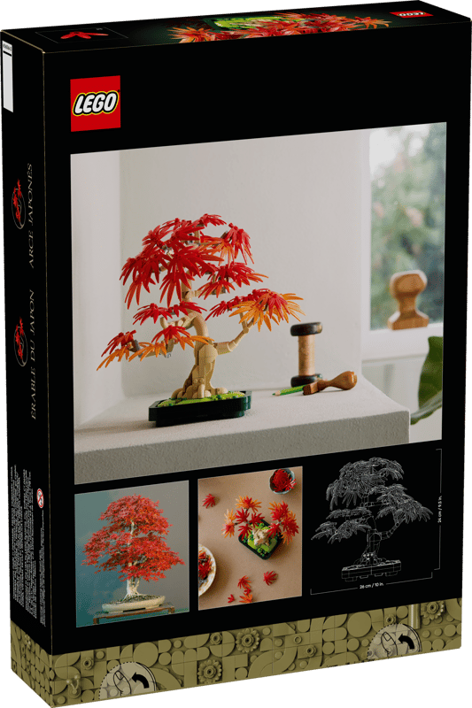 LEGO Japanese Red Maple Bonsai Tree Botanical Collection