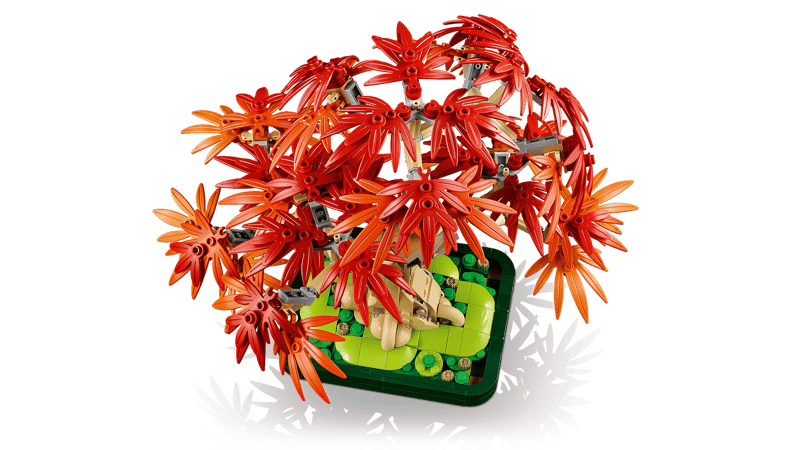 LEGO Japanese Red Maple Bonsai Tree Botanical Collection