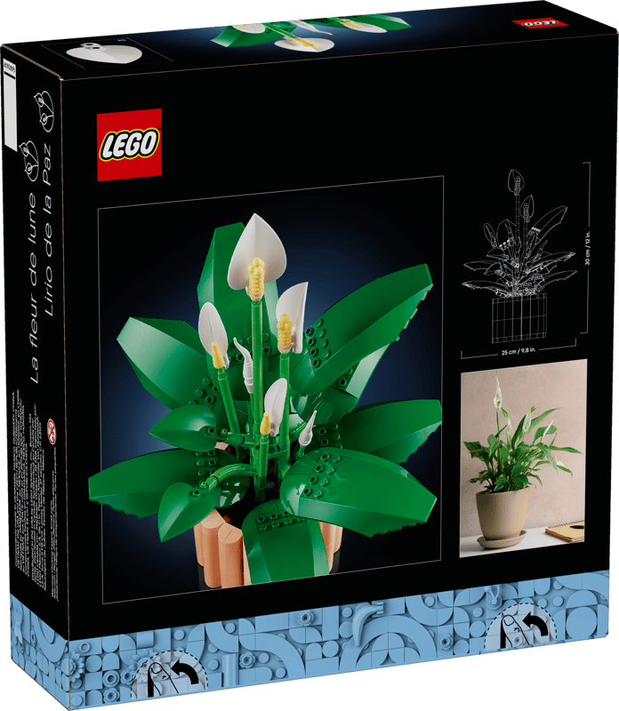 LEGO Peace Lily Botanical Collection