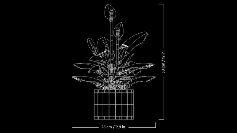 LEGO Peace Lily Botanical Collection