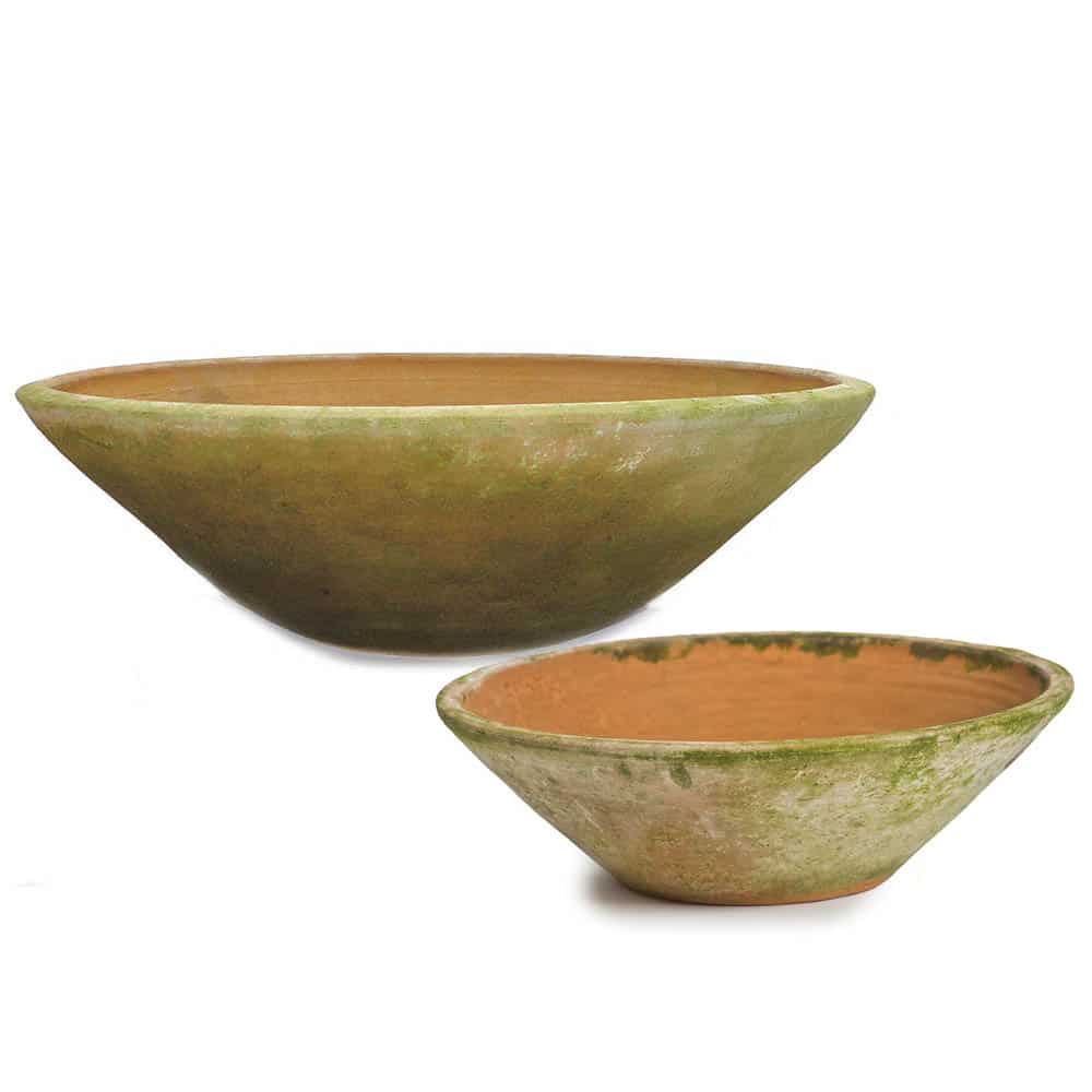 Mossy Terra Cotta Bowl