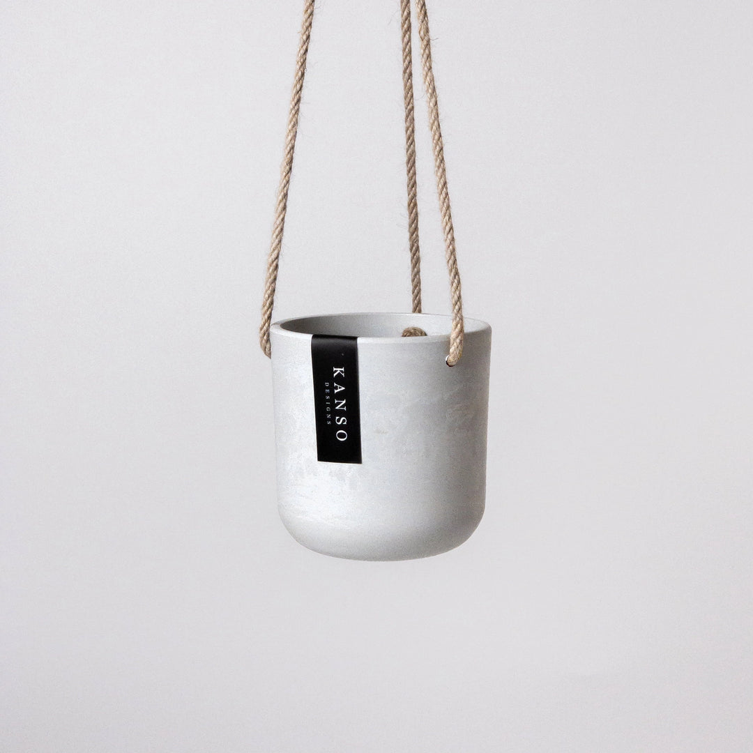 small hanging plant pot Upcycled Hanging Planter – The Old Yew Plant Shop