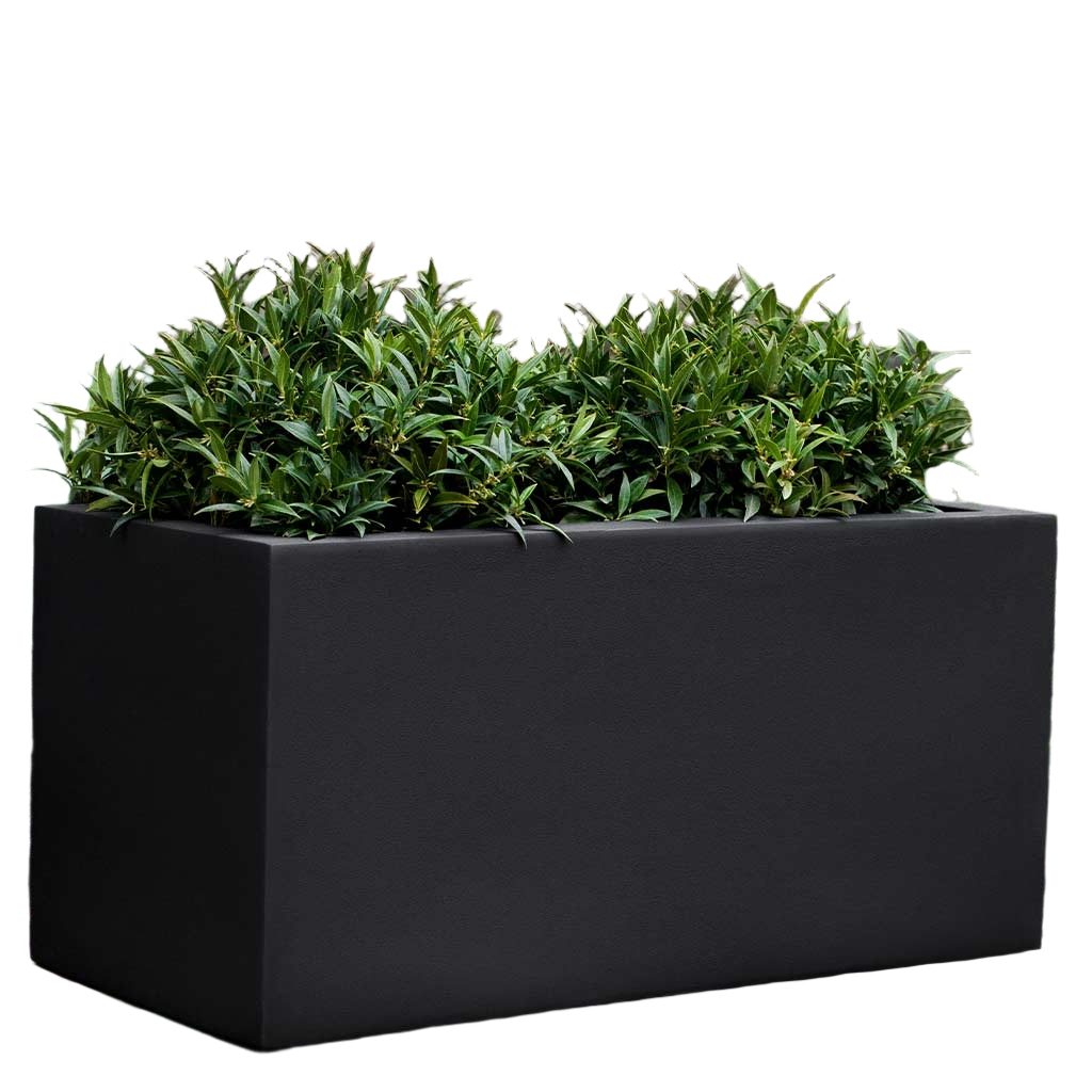 Fiberglass Rectangle Planter - Thumbnail 2