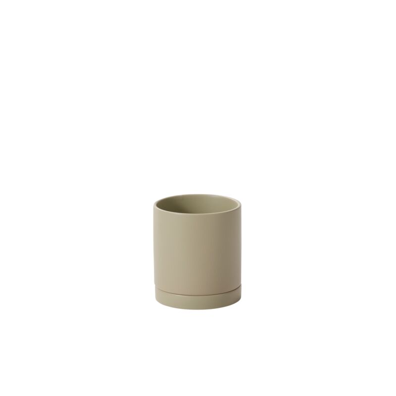 Neutral Pot with Saucer