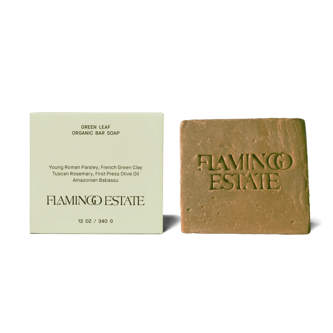 Flamingo Estate Green Leaf Bar Soap