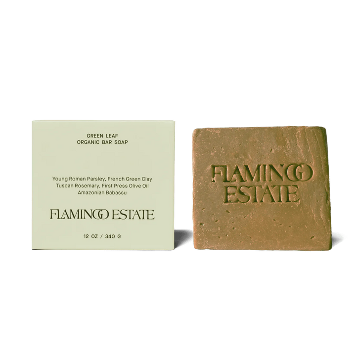 Flamingo Estate Green Leaf Bar Soap