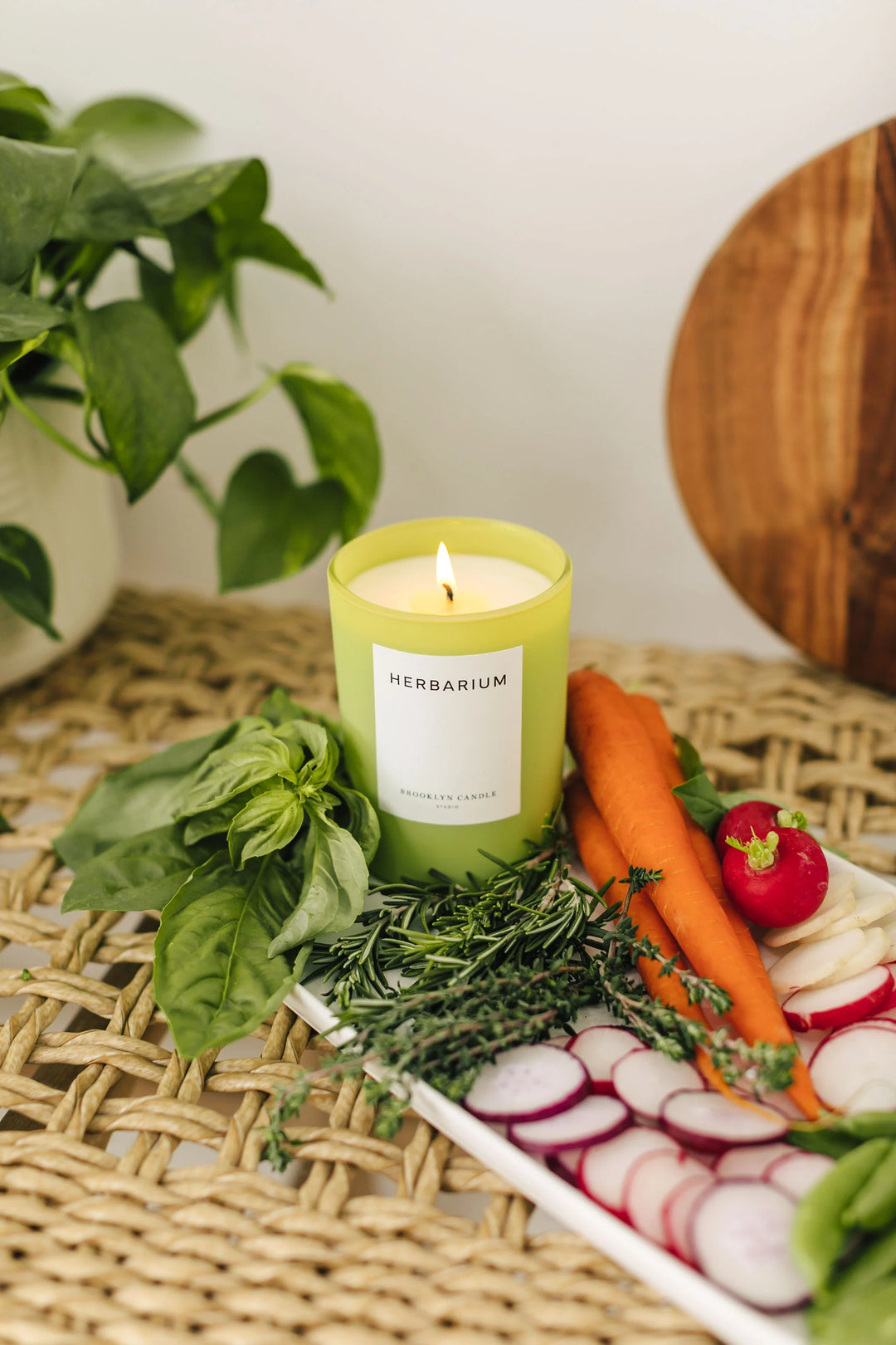 Herbarium Candle