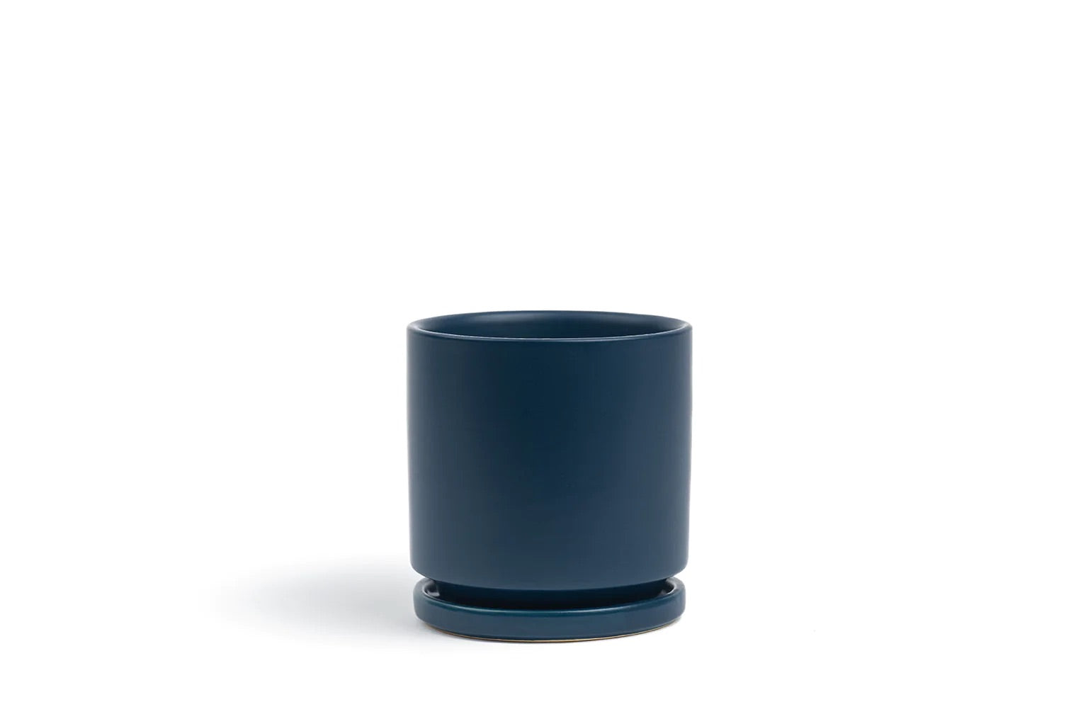 Cylinder Pot with Saucer
