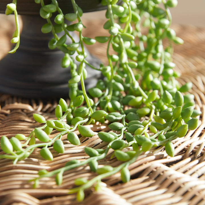 Faux String of Pearls