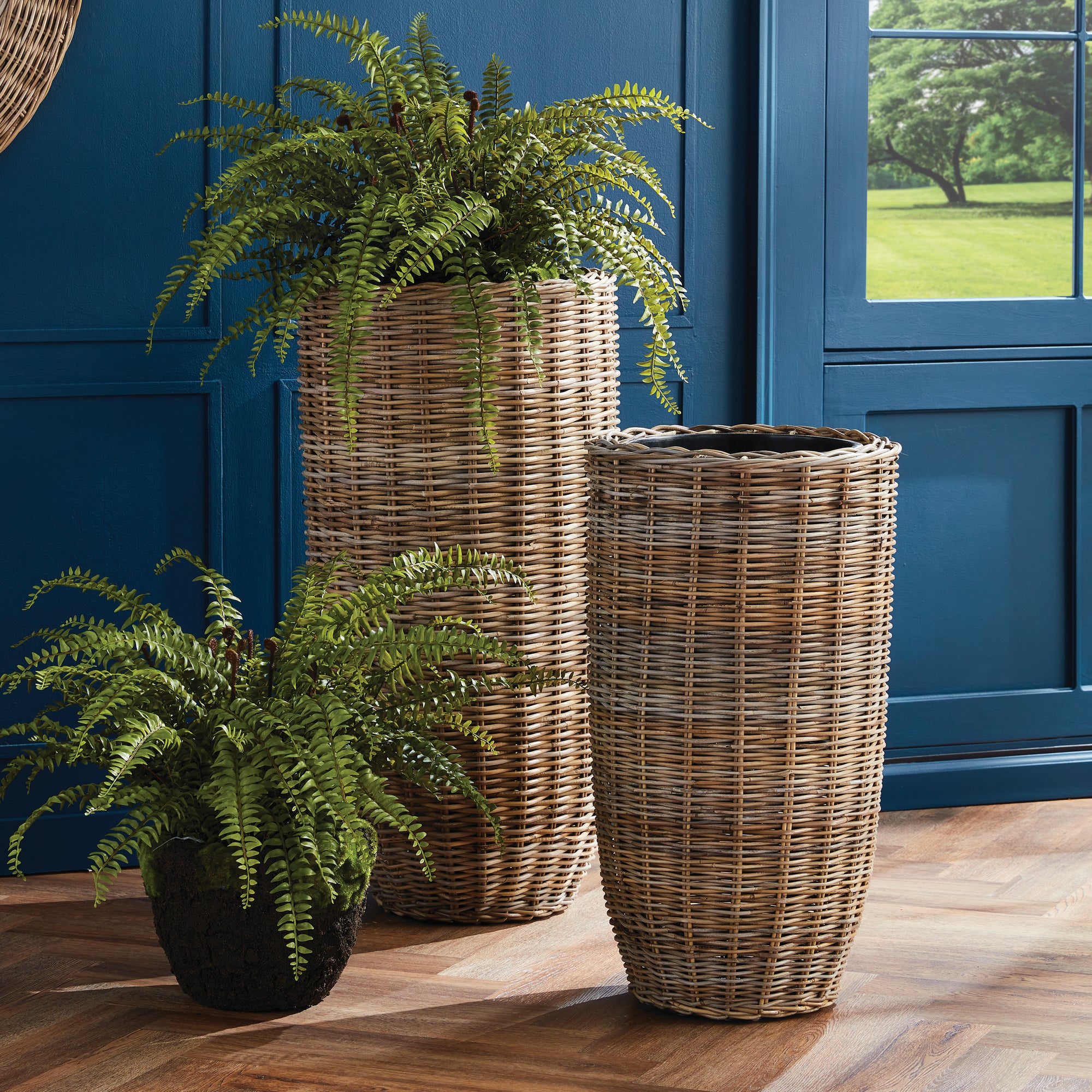 Rattan Planter - Thumbnail 4