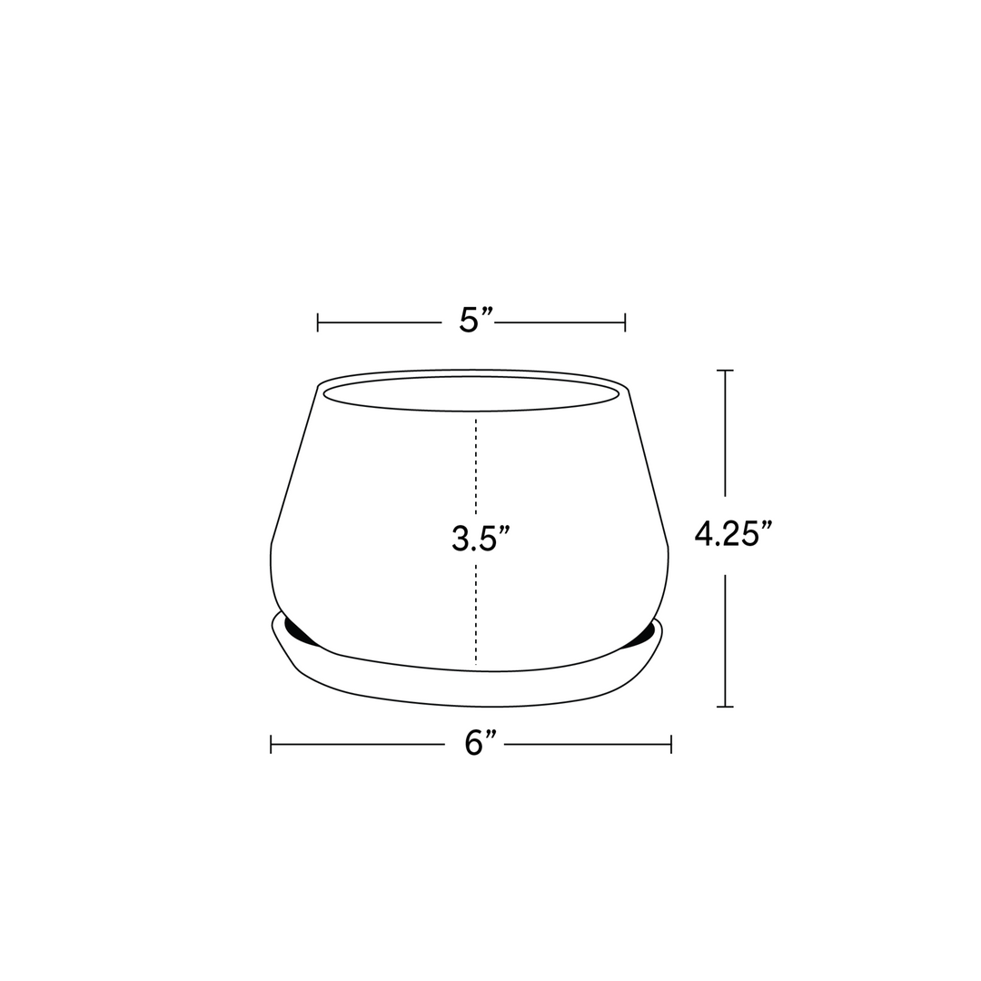 The Rancho- 6 Inch Planter