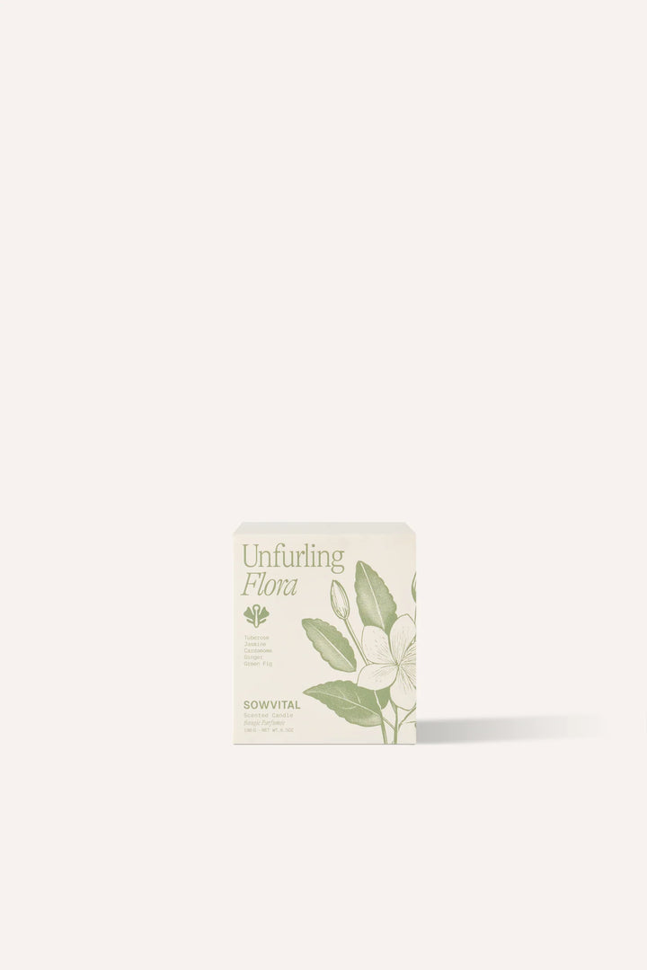 Unfurling Flora Candle