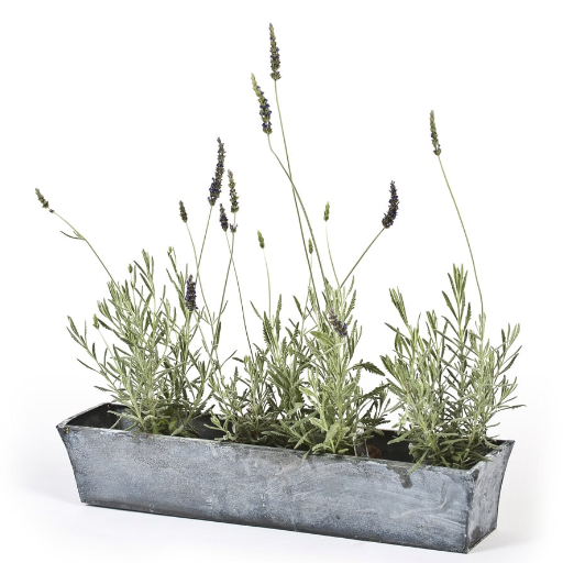 Zinc Windowsill Planter