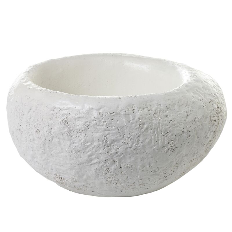 Textured White Bowl