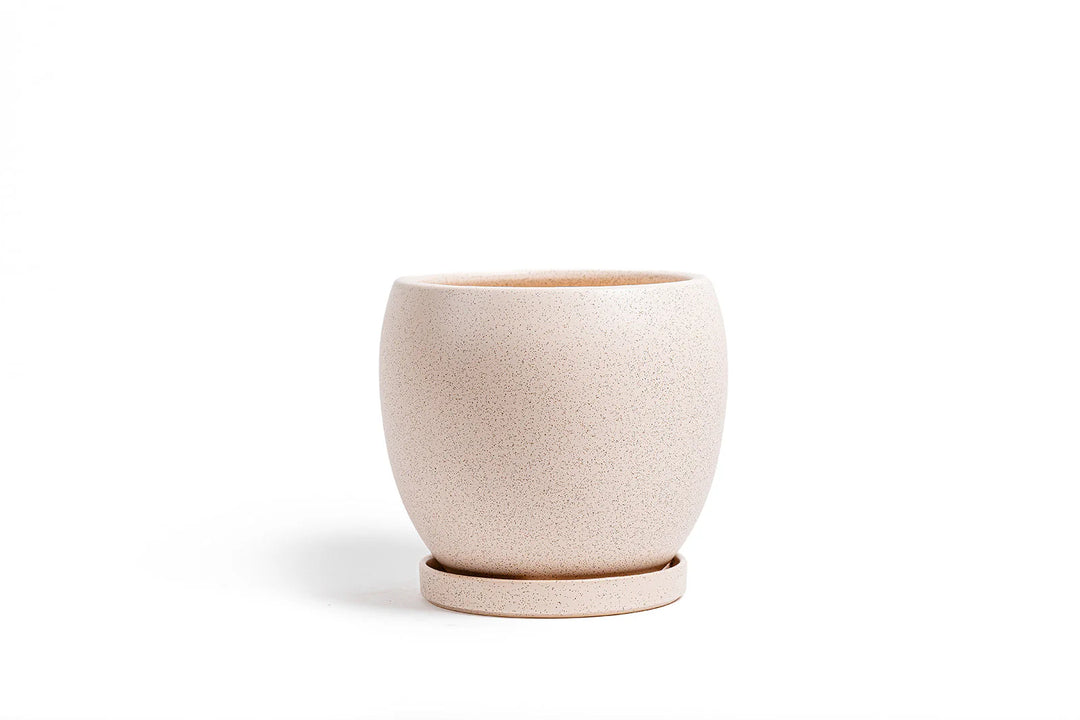 Orb Pot with Saucer