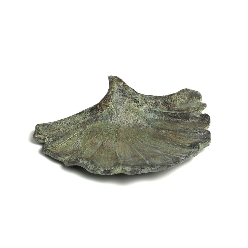 Bronze Ginko Leaf Soap Dish