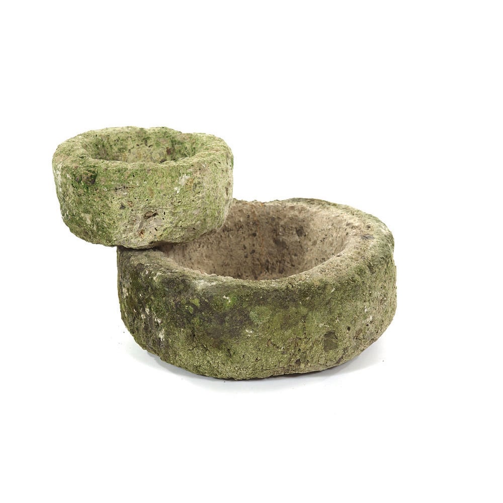 Aged Stone Planter - Thumbnail 2