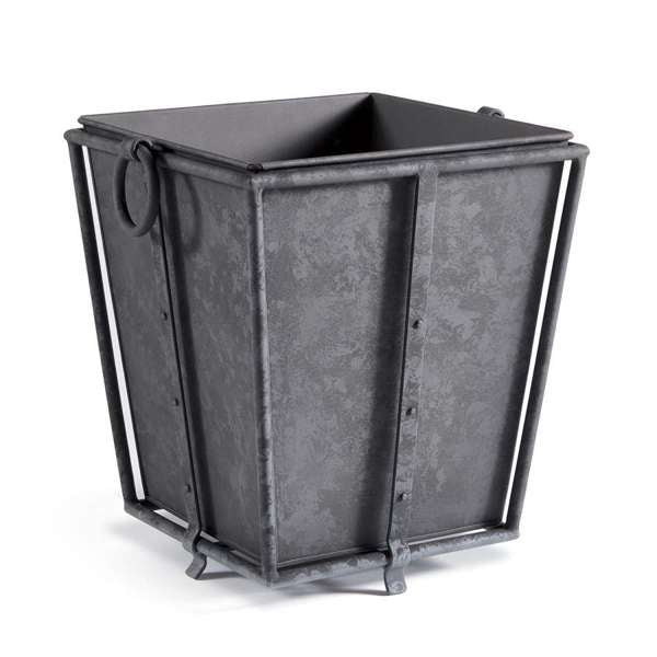 The Old Yew Plant Shop Tapered Iron Planter - Thumbnail 3